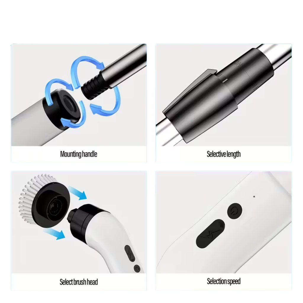 Electric Rotary Scrubber