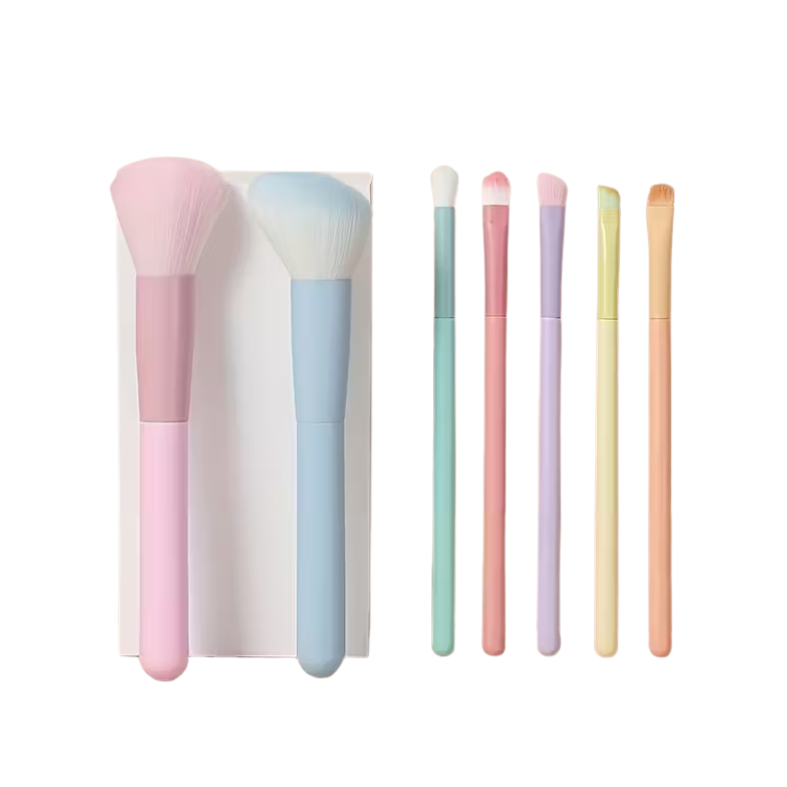 7-Piece Hypoallergenic Makeup Brush Set