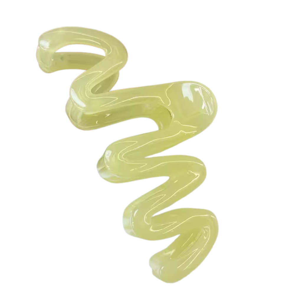 Wave Hair Claw Clips