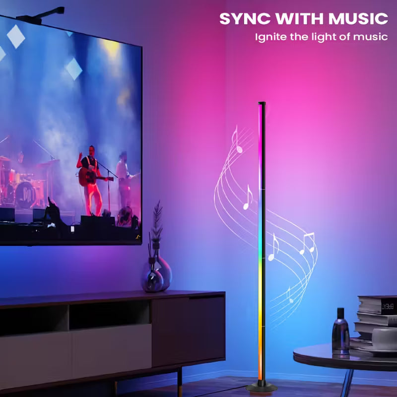 Smart RGB IC LED Corner Floor Lamp